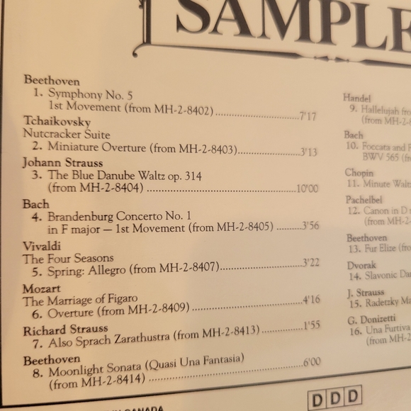 4 CDs Irish Bagpipes ~ Ocean Waves ~ Desert Winds ~ Classical Sampler ~ FINAL ! - Picture 10 of 12